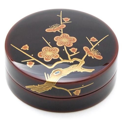 ★決算特価商品★ 梅蒔絵 2寸 香合 - 仏具販売サイト 蔦屋漆器店 輪島 工芸品