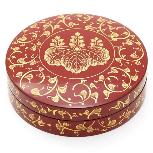 香合 3寸5分 寺紋唐草沈金 - 輪島 蔦屋漆器店 仏具販売サイト