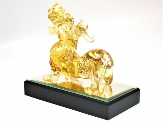 中国　緑釉　花卉文　四耳壷　V　R3585C 中国 緑釉 花卉文 四耳壷 V R3585C 中国 緑釉 花卉文 四耳壷 V