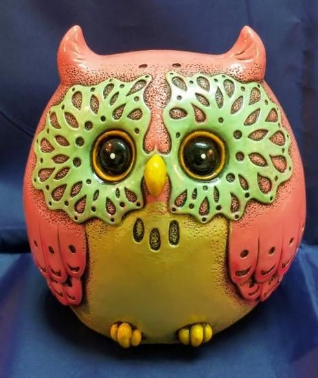 全ての 梟 縁起物】幸福をもたらす不苦労 魔除け 呪物 曰くつき 彫刻・オブジェ