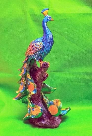 軸 開運 縁起物 おもてなし 絵 幸運 鳥 孔雀 中国 美術 骨董 インテリア 楽天市場】今だけ10％OFF！9/11終了 【人気商品】置物 孔雀 白