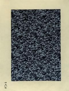  Japanese paper with colored figures.潸ʪ  (one piece˺̿Ǻ