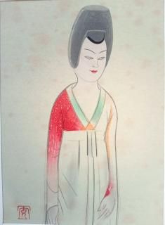 ȥǥå  ܲ ϻīܿ͡װɧ Woodblock prints by contemporary painters Rikucho Yojin Yasuda Yukihiko