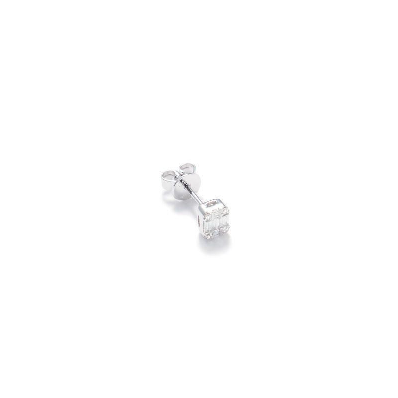 ダイヤモンド スクエアピアス - SINME ONLINE STORE ダイヤモンド スクエアピアス - SINME ONLINE STORE