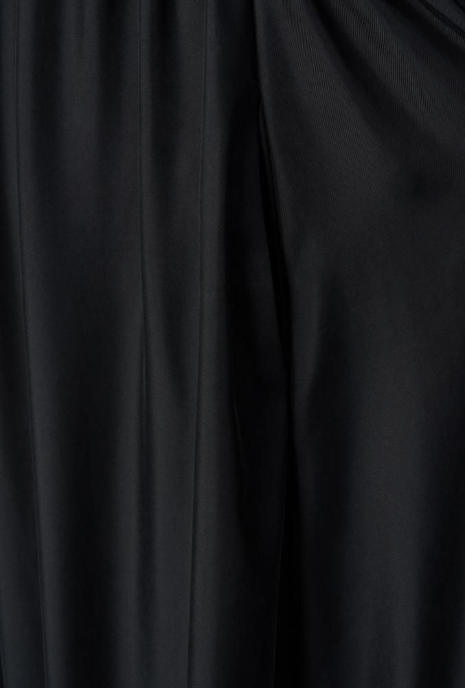 SINME VネックC/Sワンピース ブラック×ブラック VネックC/Sワンピース ブラック×ブラック - SINME ONLINE STORE