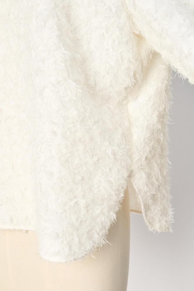 シャギーブラウス オフ - SINME ONLINE STORE