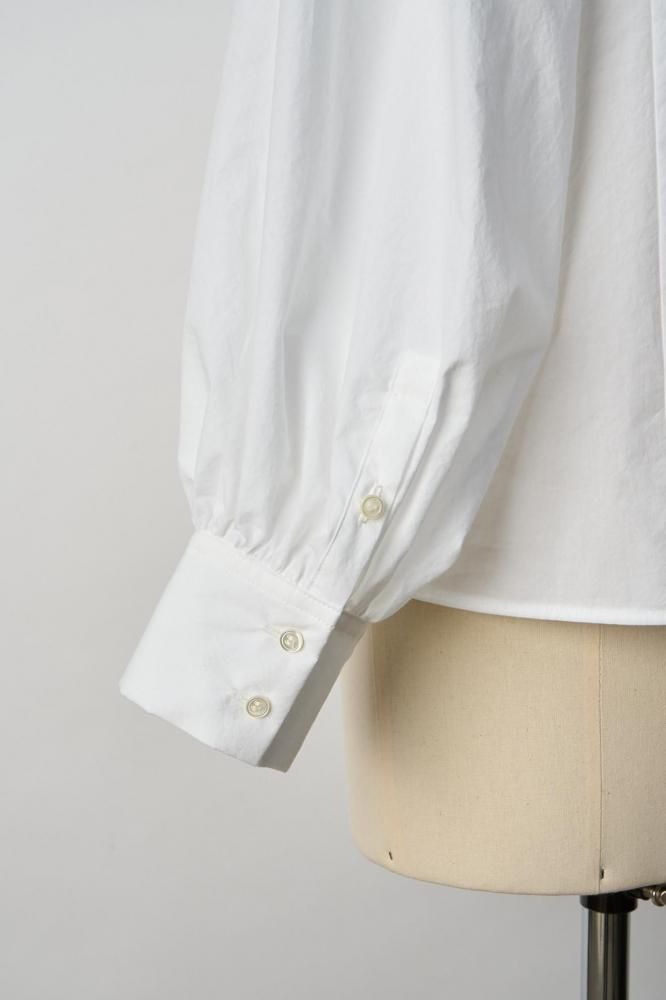 ボリュームシャツⅡ ホワイト - SINME ONLINE STORE