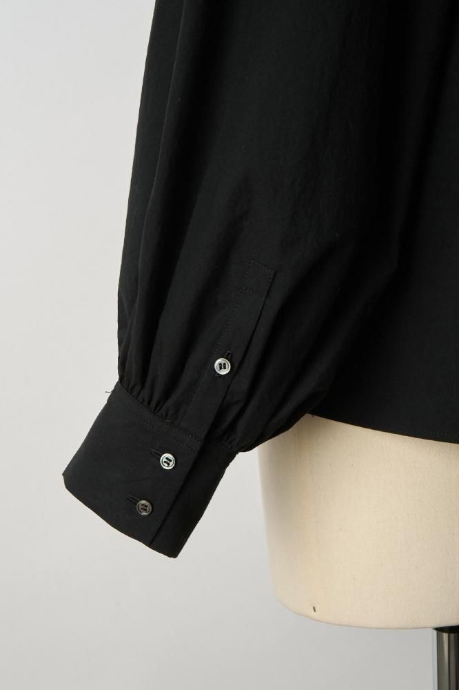 ボリュームシャツⅡ ブラック - SINME ONLINE STORE