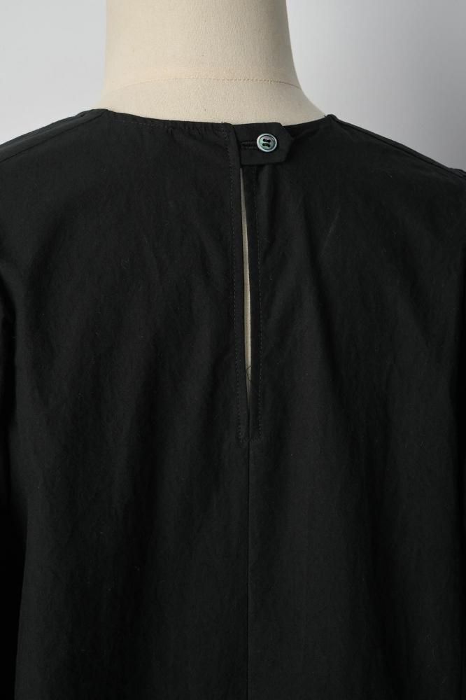 シンメ　ボリュームシャツ　コットン　黒 ボリュームシャツ ブラック - SINME ONLINE STORE