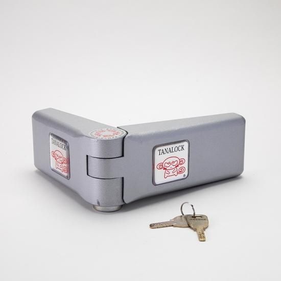 防犯機器 タナロック L型 - コインランドリー用洗剤・柔軟剤等