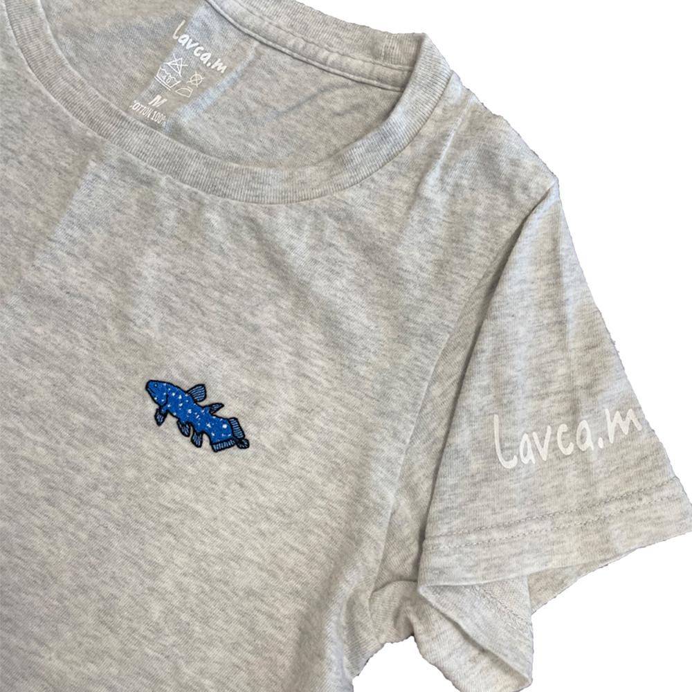 ワンポイント刺繍Tシャツ【レディース・襟広タイプ】 Roberta Baldini 半袖Tシャツ ワンポイント刺繍ロゴ無地