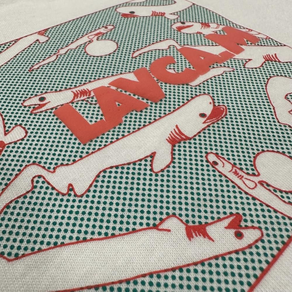 ラブカ柄Tシャツ - 深海魚ファッションブランド・Lavca.m