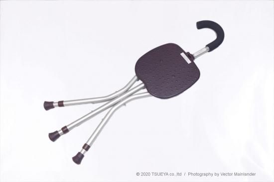 ステッキチェア / アルミ製 / 伸縮 / WSCY20093 - 杖の専門店「つえ屋」