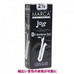 バリトンサックス用リード マーカ MARCA
ジャズ JAZZ 5枚入り
ジャズミュージシャンが求める要素に
フォーカスを当ててデザイン
