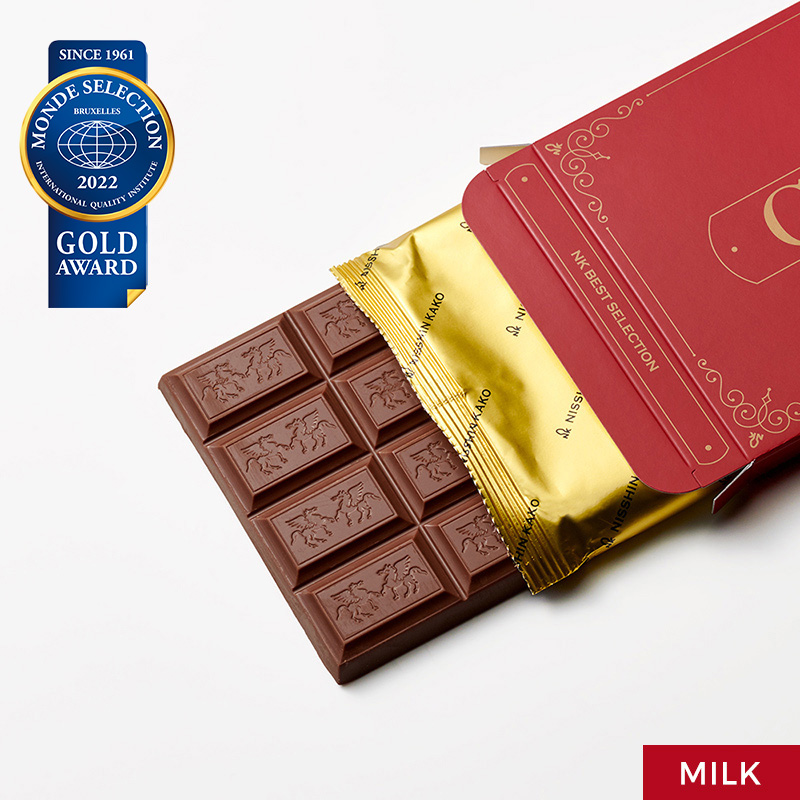 DELUXE MILK CHOCOLATE | nk chocolaterie “make”