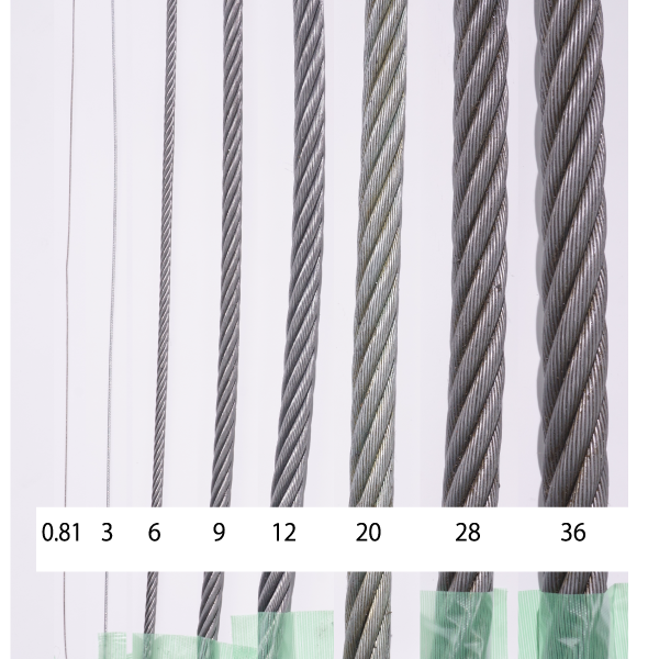 サービス ステンレスワイヤロープ 7×19 径12mm 長さ60ｍ