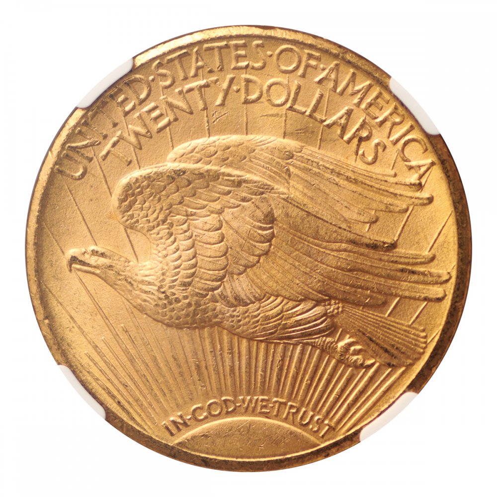 女神 立像 20ドル金貨 1911年(D) NGC MS65 - セキグチは1964年創業の古銭・アンティークコイン・切手の販売買取専門店