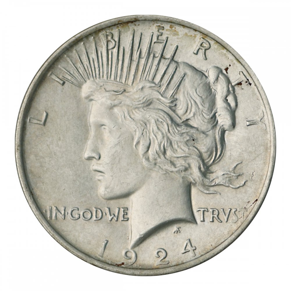 アメリカピースダラー1ドル銀貨（1928年）