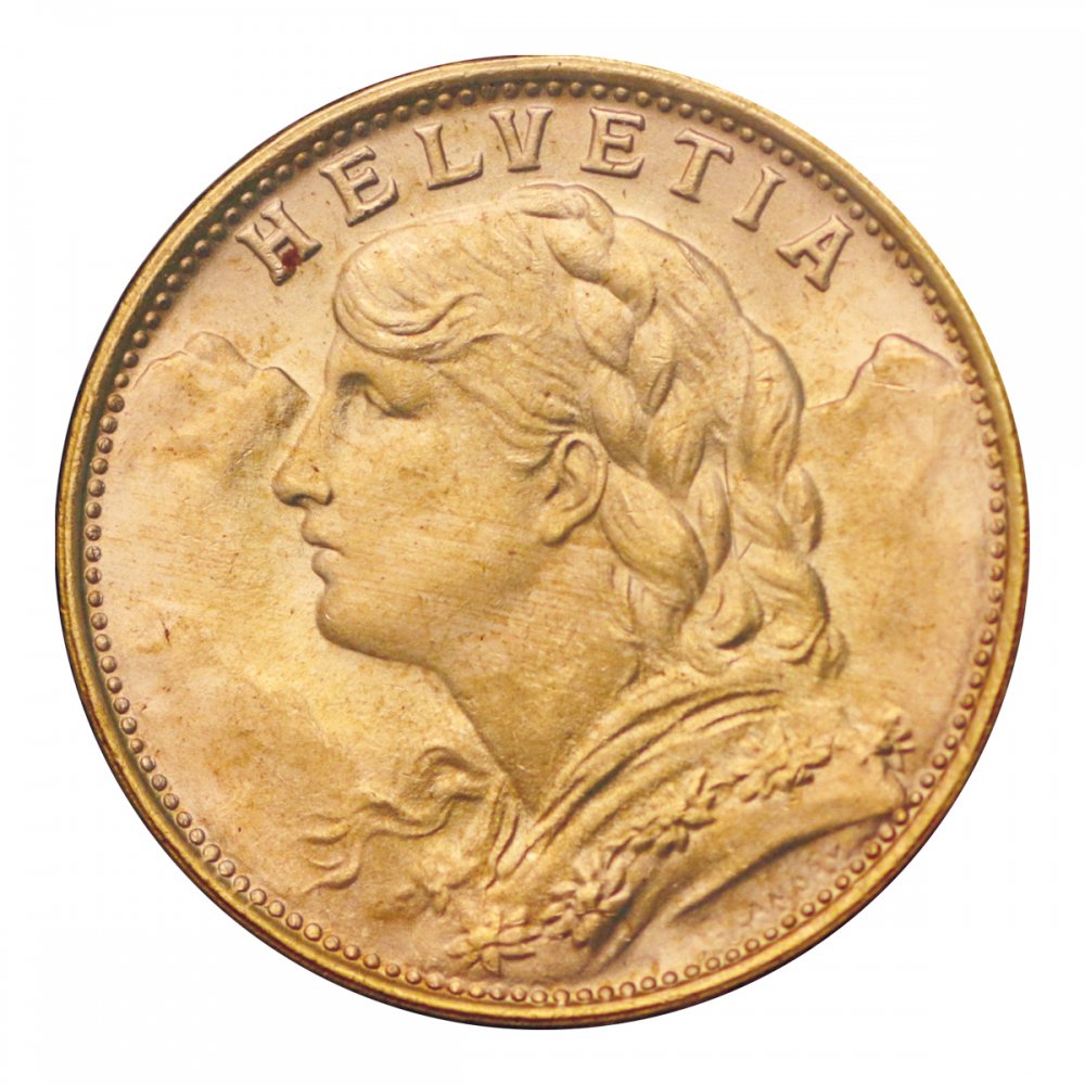 スイス 1949年 20フラン金貨（未使用） - セキグチは1964年創業の古銭