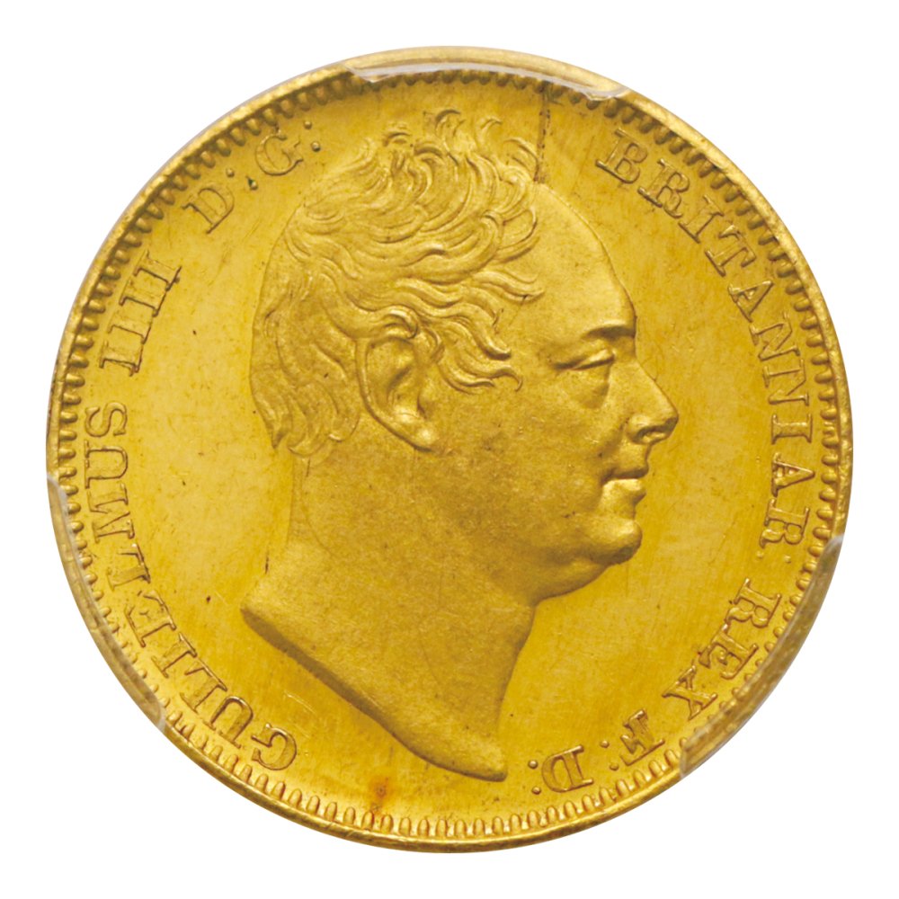 イギリス ソブリン金貨 ウィリアム
