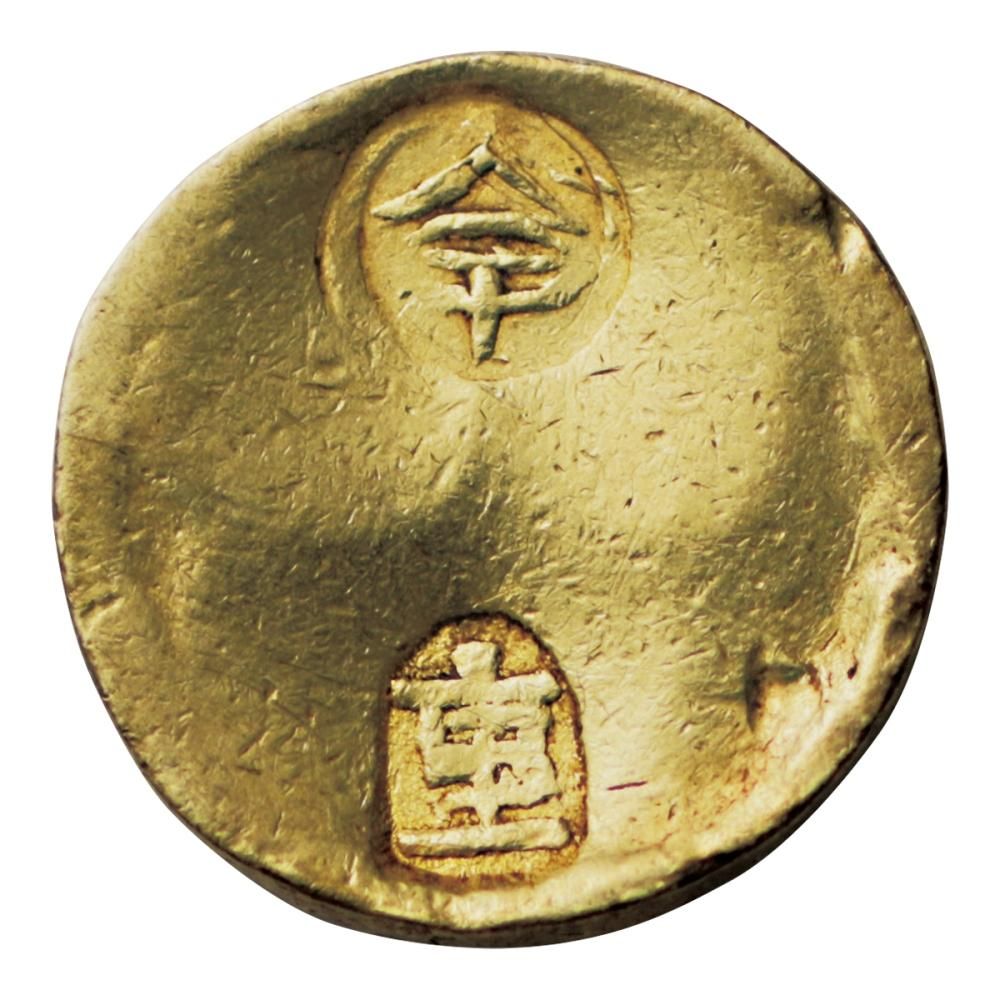 甲州ニ朱金 背重（美品）日本貨幣商協同組合鑑定書付 - セキグチ