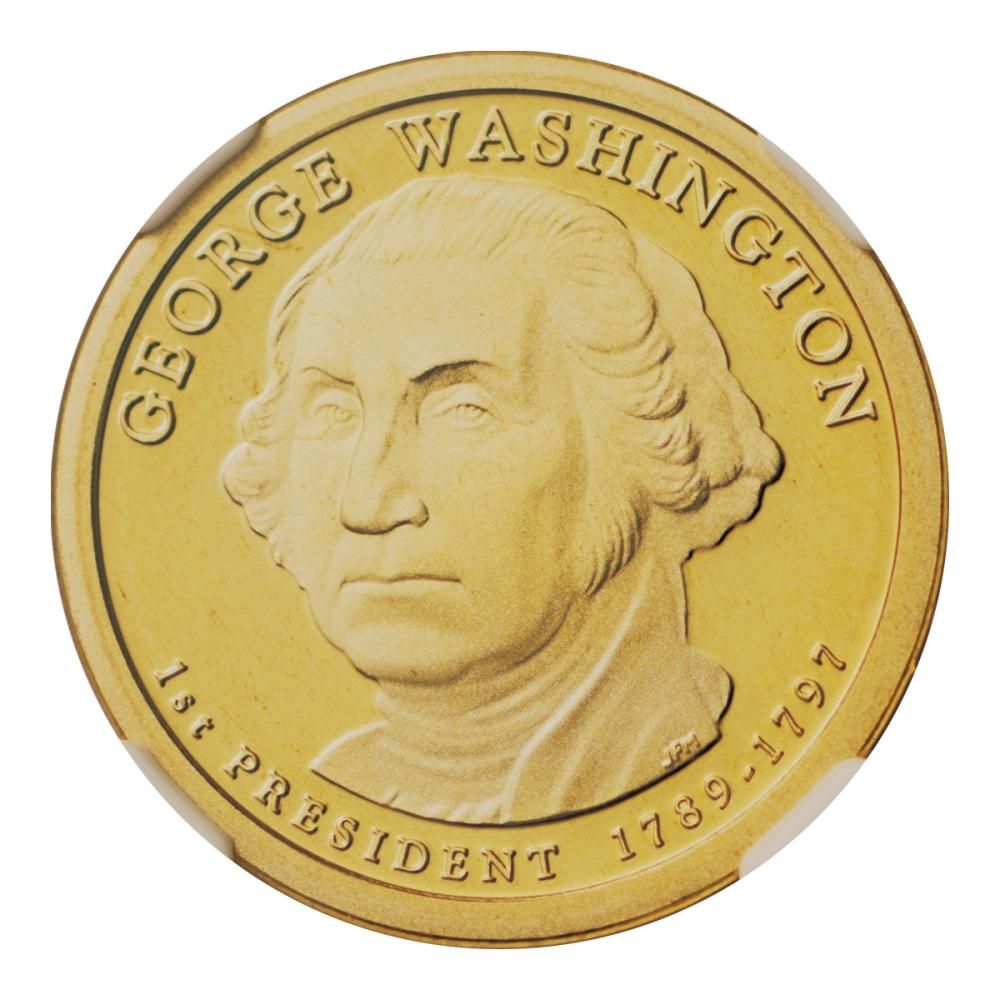 アメリカ 2007年(S) 1ドル黄銅貨 大統領シリーズ4種(第1代~4 アメリカ 2007年(S) 1ドル黄銅貨 大統領シリーズ4種(第1代~4