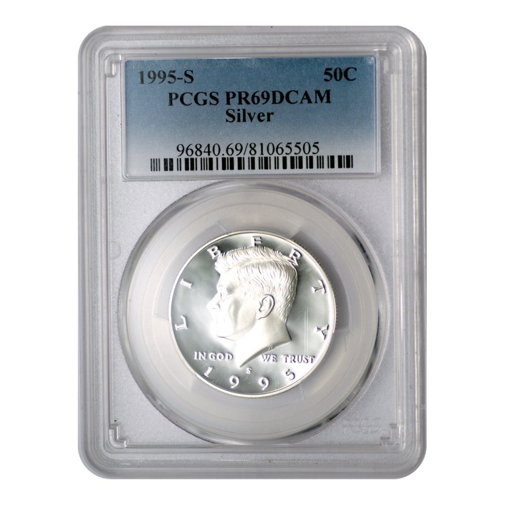 アメリカ 1995年（S）50セント銀貨 PCGS PR69 DCAM - セキグチは1964年