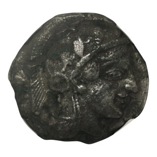 古代ギリシャふくろうテトラドラクマ銀貨 アッテカアテネ NGC Ch:VF
