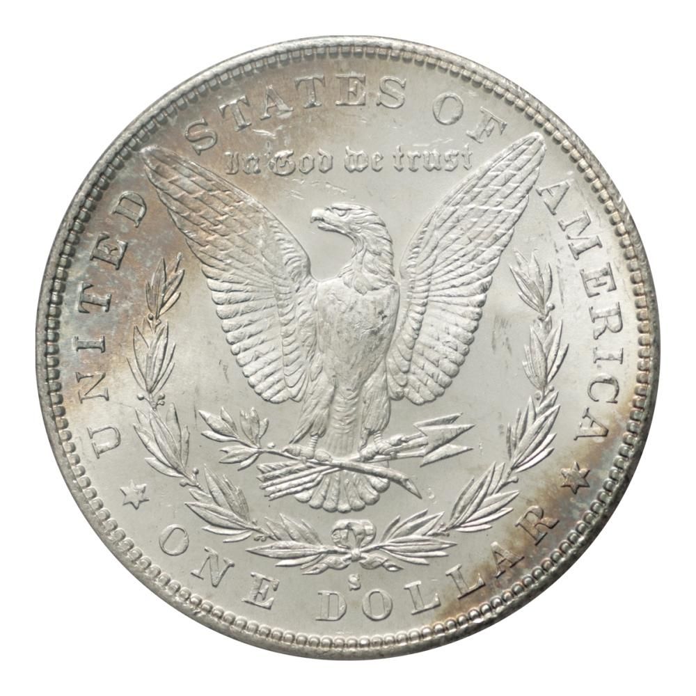 アメリカ 1882年（S）1ドル銀貨 モルガンダラー PCGS MS66 - セキグチ