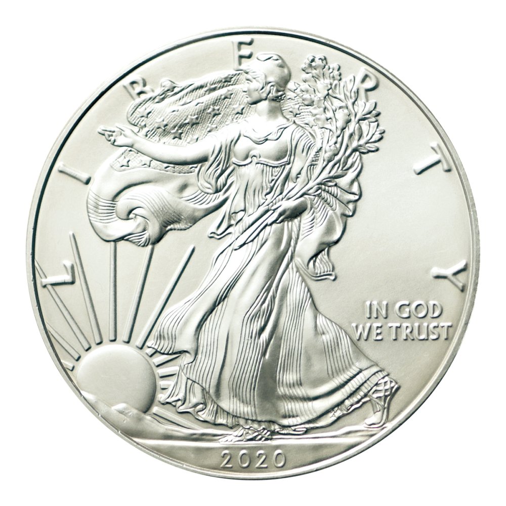 アメリカ 2020年 1ドルイーグル銀貨（未使用） - セキグチは1964年創業