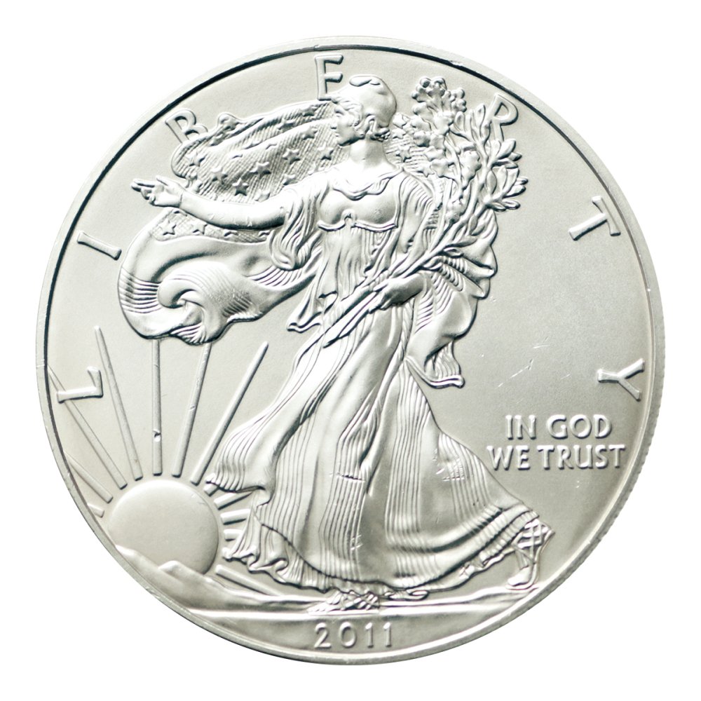 アメリカ 2011年 1ドルイーグル銀貨（未使用） - セキグチは1964年創業 