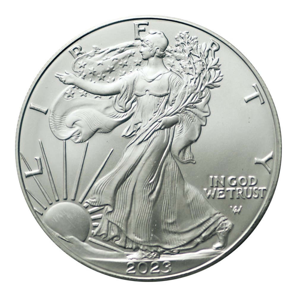 アメリカ 2023年 イーグル 1ドル銀貨（未使用） - セキグチは