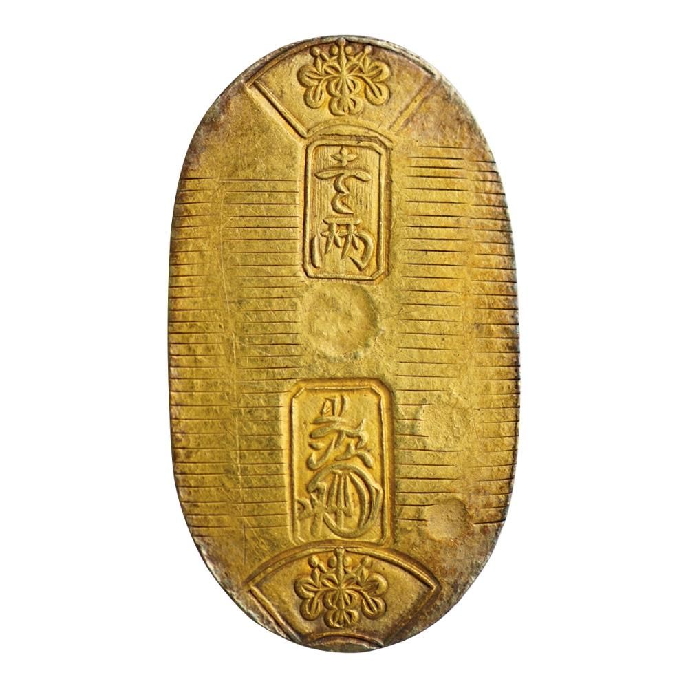 稲*様 万延小判金　背：た・五 稲*様 万延小判金 背：た・五 万延小判金 背刻印 た五