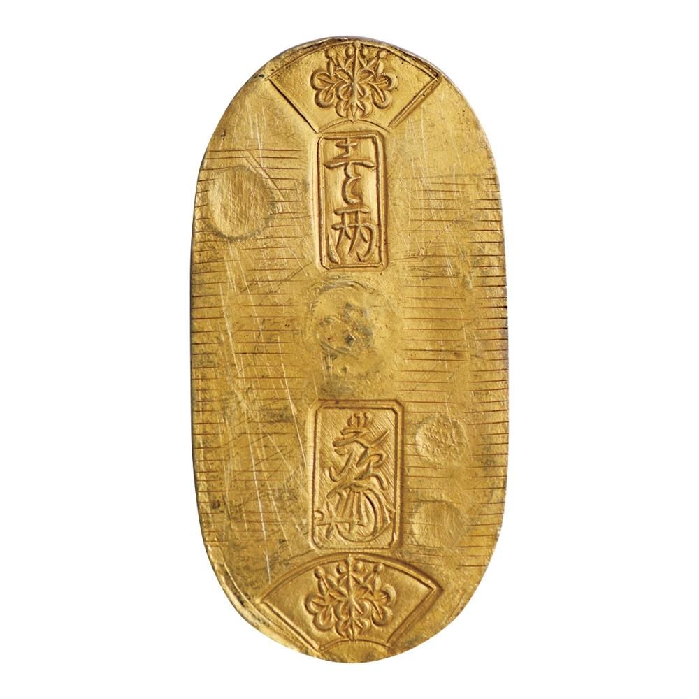 天保小判金 坂長（極美品）日本貨幣商協同組合鑑定書付 - セキグチは