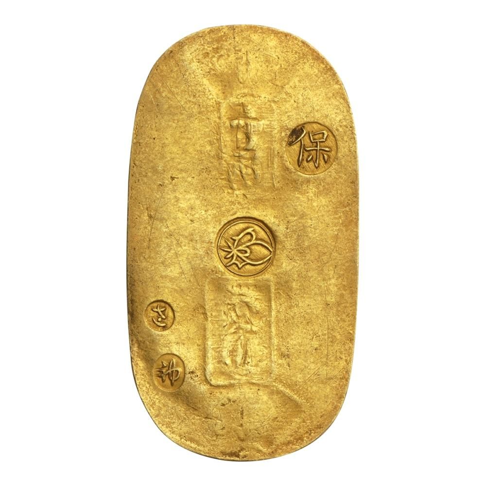 当店在庫してます! 天保小判金 さ神(美品上)日本貨幣商協同組合鑑定書付 貨幣収集、切手収集