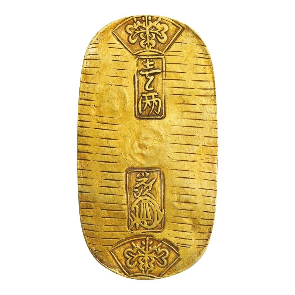 文政小判金 舟吉（美品）日本貨幣商協同組合鑑定書付 - セキグチは1964