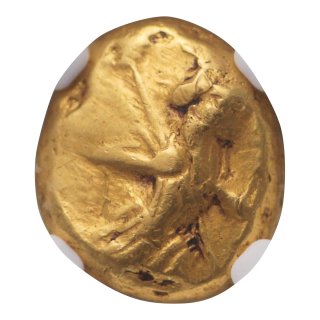 アケメネス朝ペルシャ ダリク金貨 紀元前5世紀 NGC Ch VF