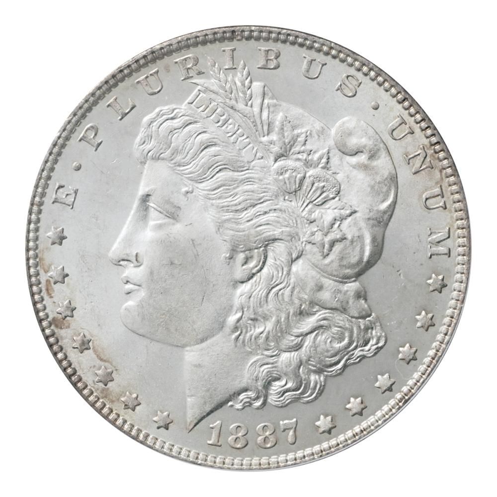 アメリカ 1887年 1ドル銀貨 モルガンダラー PCGS MS64PL アメリカ 1887年 1ドル銀貨 モルガンダラー PCGS MS64PL