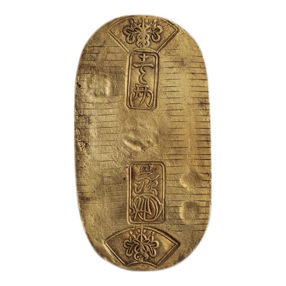 天保小判金 正当 ヒビ入り（並品） - セキグチは1964年創業の古銭・アンティークコイン・切手の販売買取専門店
