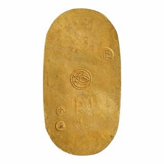 安政小判金 九五(美品)日本貨幣商協同組合鑑定書付 - セキグチ 安政小判金 九五(美品)日本貨幣商協同組合鑑定書付 - セキグチ