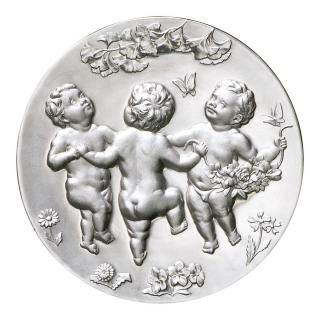 <img class='new_mark_img1' src='https://img.shop-pro.jp/img/new/icons15.gif' style='border:none;display:inline;margin:0px;padding:0px;width:auto;' />国際花と緑の博覧会 記念貨幣発行純銀メダル 造幣局製造