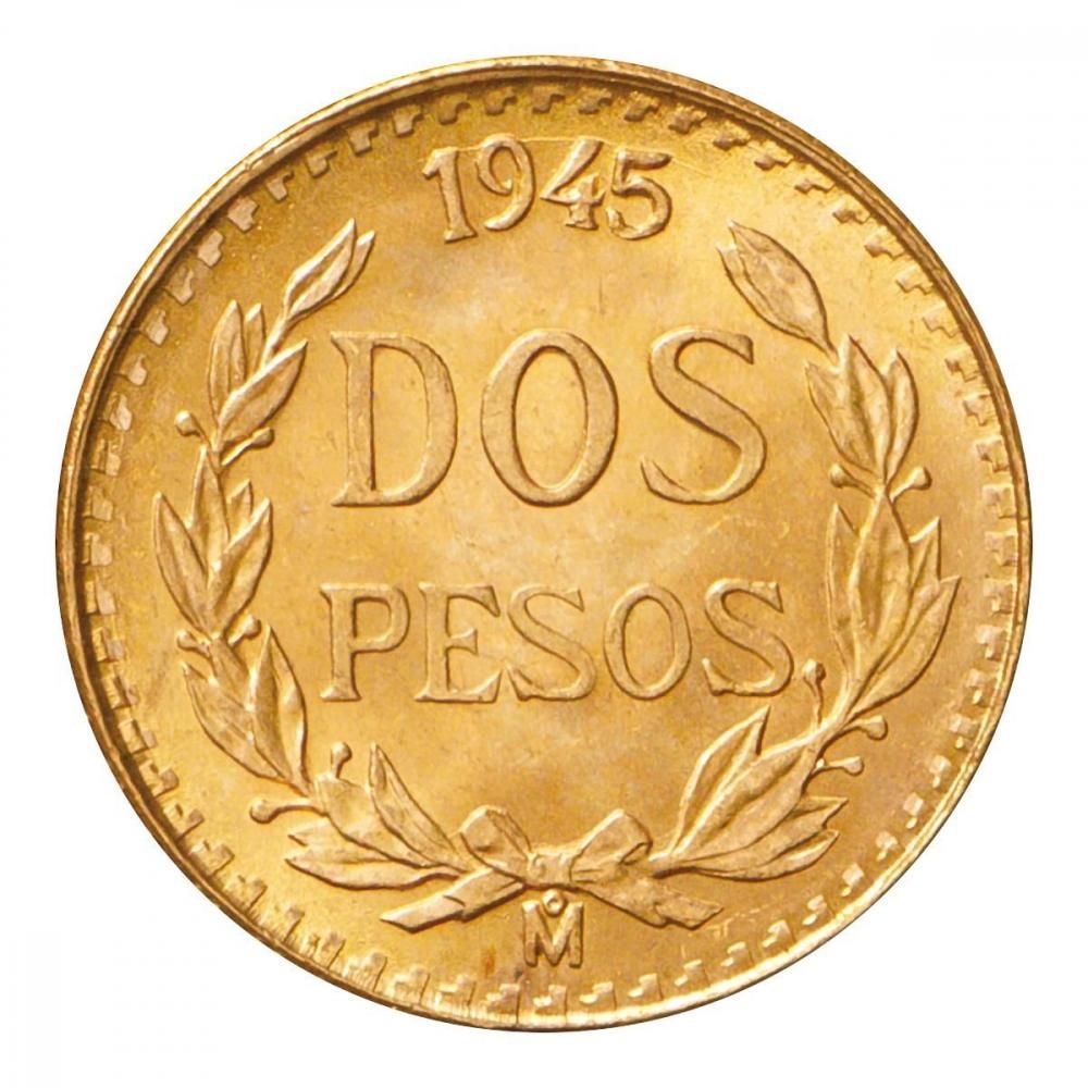 メキシコ 1945年 2.5ペソ金貨 楽天市場】メキシコ 2.5ペソ金貨 1945年 イーグル イダルゴ金貨 【中古