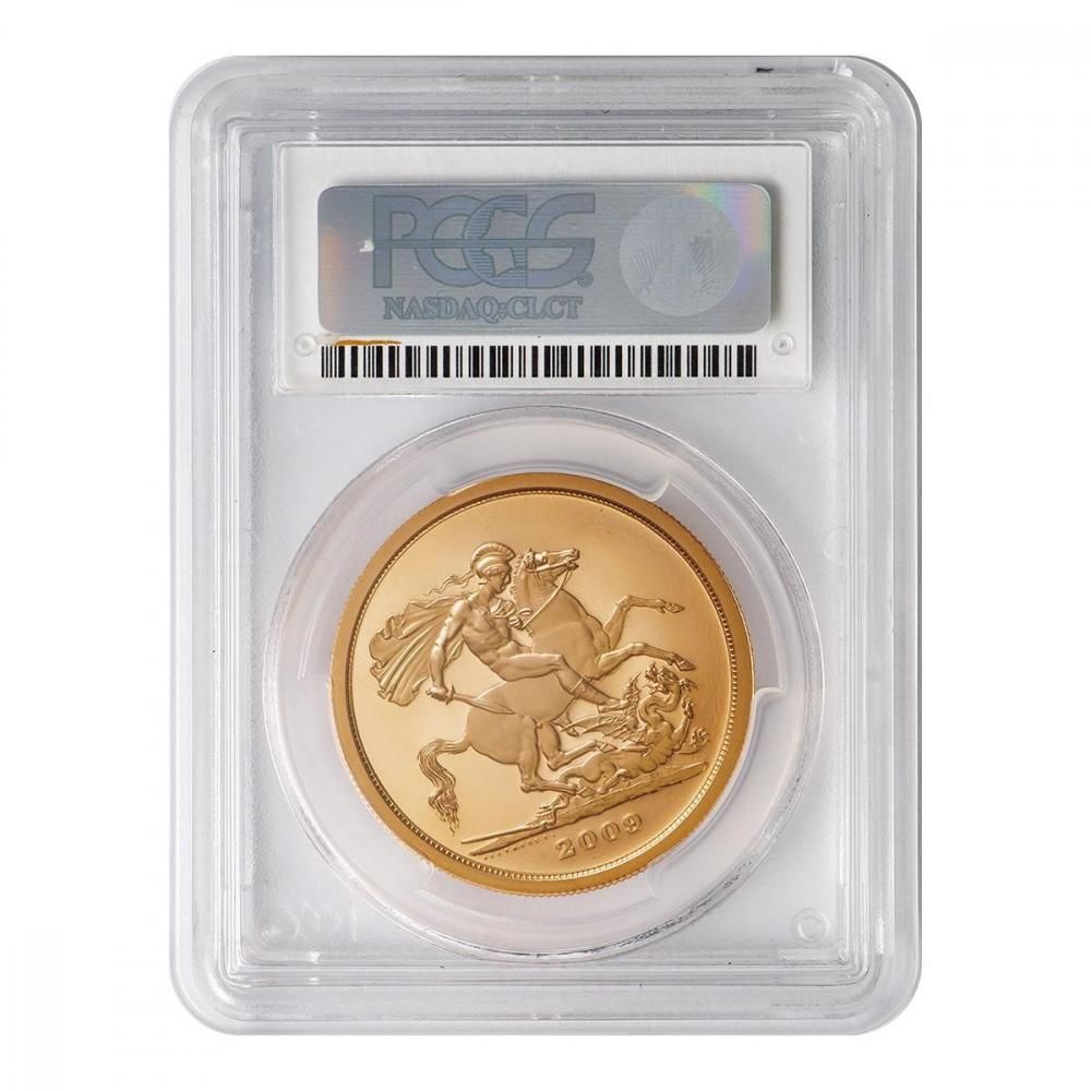 イギリス2009年 5ポンド金貨 PCGS PR69DCAM - セキグチは1964年