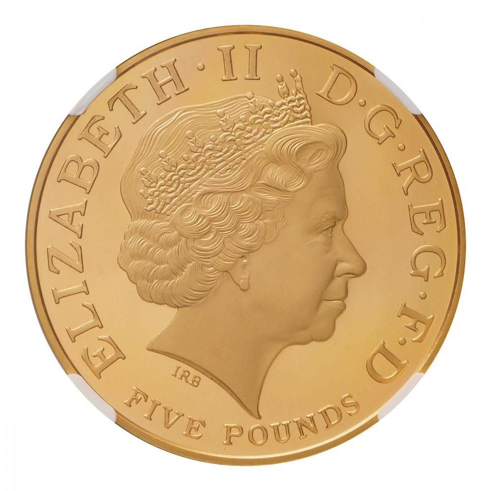 イギリス2005年 5ポンド金貨 NGC PF69 ULTRA CAMEO - セキグチは