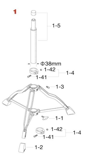 ML38 / ���꡼���å� / TAMA�ʥ��ޡ�/ �ɥ��ѡ��ġ����� 1-4