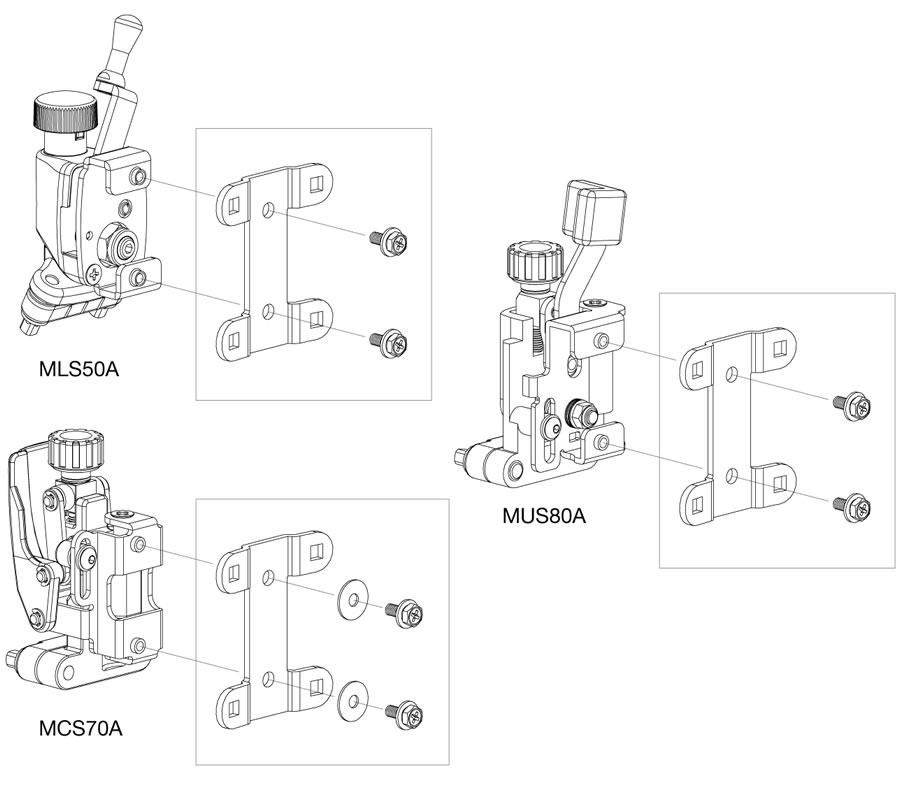 MCS50-70 / MCS50A用 変換アダプター / TAMA（タマ）/ ドラム