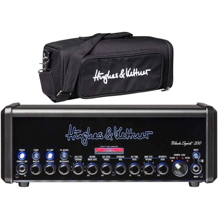 HUK-BS200/H + HUK-BS200/BAG（専用バッグ）/ Black Spirit 200 /  Hughes&Kettner（ヒュース＆ケトナー) / ギターアンプへッド - ベータミュージック WEB SHOP