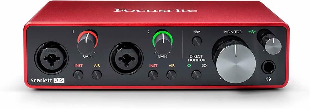 Scarlett 2i2 G3 / オーディオインターフェイス【国内正規品 Scarlett 2i2 G3 / オーディオインターフェイス【国内正規品