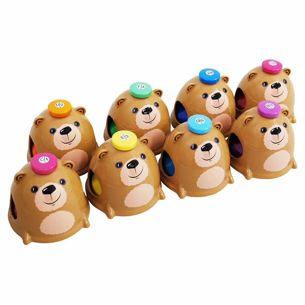 MB-8DB / Bear Desk Bells / ミュージックベル (デスクベル MB-8DB / Bear Desk Bells / ミュージックベル (デスクベル