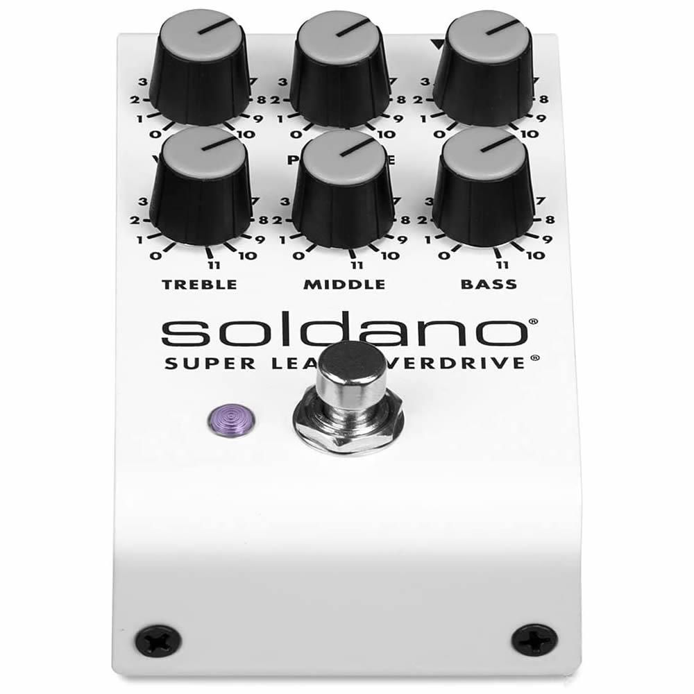 Soldano SLO Pedal Super Lead オーバードライブ 白